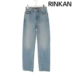 アレキサンダーワン  4DC1254580 エンボスロゴデニムパンツ レディース 24