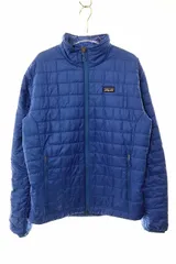 パタゴニア Patagonia NANO PUFF JACKET CLEMENT BLUE S 84211FA13 ナノ パフ ジャケット ブルー キルティング 【ブランド古着ベクトル】【中古】251208