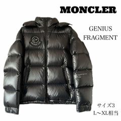 1372 MONCLER FRAGMENT DESIGN ダウンコート 黒 L - メルカリ