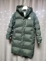 THE NORTH FACE ザノースフェイス キッズ ブラック ダウンジャケット ロング丈 -130 (8 9歳)