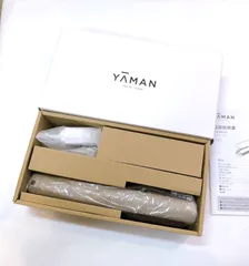 【3454】★新品未使用★ ヤーマン トリートメントアイロン シャインプロ HC-21G グレージュ 超音波トリートメント 美容家電 ヘアアイロン YA-MAN