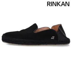 クリスチャンルブタン エスパドリーユスエードレザーシューズ メンズ 40