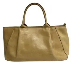 FURLA(フルラ) ハンドバッグ - ダークイエロー レザー