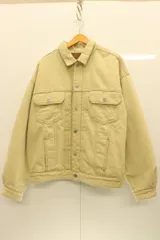 【中古】 LEVIS メンズジャケット L SILVERTAB ジャケット LEVIS L ベージュ 肌色 無地