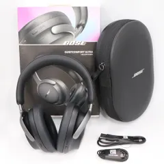 中古 Bose QuietComfort Ultra Headphones ワイヤレスヘッドホン ブラック 【可(C)】
