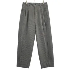 ssstein シュタイン 25SS GRADATION PLEATS TWIST SEAM WIDE TROUSERS グラデーションプリーツツイストシームワイドトラウザーパンツ ST.1129 トープグレー Sのサムネイル