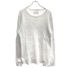 WACKO MARIA ワッコマリア ワッフル サーマル 長袖 カットソー 白