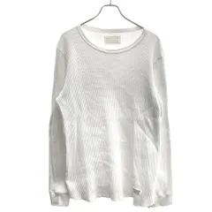 WACKO MARIA ワコマリア CREW NECK THERMAL SHIRT サーマルカットソー  ホワイト XL