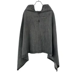 LIMI feu リミフゥ 17SS デニムポンチョ LD-S16-018 グレー 2のサムネイル