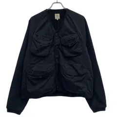 SCYE サイ 25AW HIGH MULTI TASLAN NYLON TWILL COLLARLESS JACKET タスランナイロンツイルカラーレスジャケット 1125-63000 ブラック 38のサムネイル