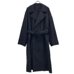 ssstein シュタイン 25SS WINDPROOF NYLON DOUBLE BREASTED COAT ウインドプルーフナイロンダブルブレステッドコート ST.1050 ブラック Sのサムネイル