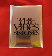SixTONES THE VIBES オリジナルフォトカード6種セット