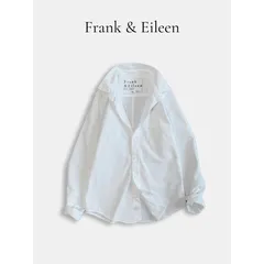 Frank&Eileen コットン100％ 白シャツ バリー 定番 ベーシック 長袖 シャツ