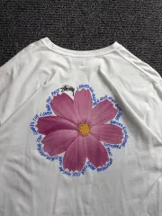 STUSSY コスモス ビックロゴ チュブラー 半袖Tシャツ 2738