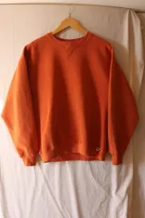 ラッセル 90s スウェットシャツ スウェット トレーナー トーンダウン オレンジ L
