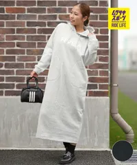 【ムラスポ公式】新品 RVCA ルーカ ワンピース レディース パーカー スウェット 裏起毛 CLASSIC HOODED LONG DRESS BF044-P35