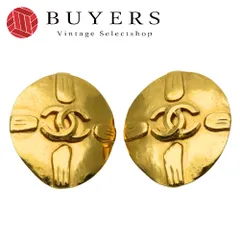 【中古】 シャネル イヤリング ココマーク メタル ゴールド メッキ GP アクセサリー レディース 女性 CHANEL