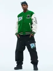 (M) Carhartt WIP × Awake NY ダブルニー パンツ ブラック