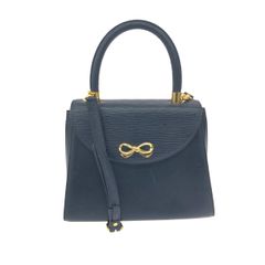極美品 ハナエモリ 2way チェーンショルダーバッグ クラッチビンテージ 