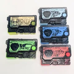 仮面ライダーゼロワン プログライズキー5個 まとめ売り シールはがれあり　動作未確認　現状品
