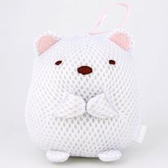 [신품 · 5 영업일에 발송] 하시모토 버스 장난감 (시로 쿠마 / 스미코 구라시) Bath Gurumi (shirokuma) 바디 스폰지 봉제 장난감 버스 용품 (EX-3567) [입수 : 6]