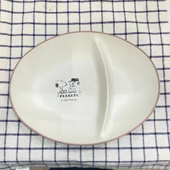 SNOOPY オーバルプレート(仕切り付き)のサムネイル