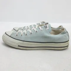 g■【23.5cm】コンバース/CONVERSE ALL STAR スニーカー/キャンバス地■水色/LADIES/42【中古】■