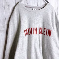 【海外モデル/入手困難】Calvin Klein カルバンクライン 薄手スウェット ロンT 長袖Tシャツ #174
