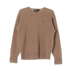 POLO RALPH LAUREN ポロラルフローレン ラムウール100% クルーネック ニット セーター