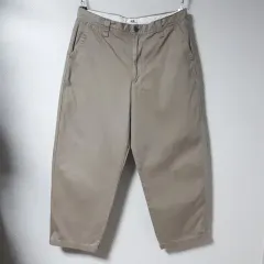 35/ユニクロU ワイドフィット チノパンツ/35-612