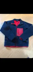patagonia レトロX ネイビー/レッド フリース ジャケット