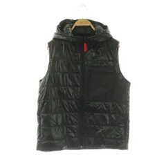 ザラ ZARA 中綿ベスト フード S ブラック /ES ■OS 