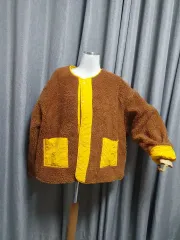 リバーシブル ボア オーバージャケット