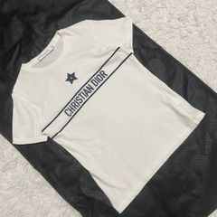 未使用に近いChristian Dior Tシャツ コットンジャージー - メルカリ