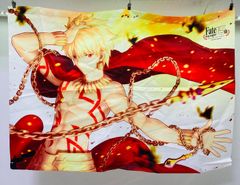 [B2 사이즈] 태피스트리 TYPE-MOON전 Fate/stay night -15년의 궤적- TYPE-MOON 일러스트 길가메쉬 약 72cm×50cm