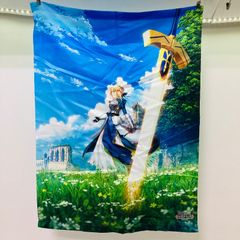 [B2 사이즈] 태피스트리 Fate/stay night -15년의 궤적- TYPE-MOON전 세이버(티저 비주얼) 약 68cm×51cm