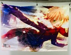 [B2 사이즈] 태피스트리 TYPE-MOON전 Fate/stay night -15년의 궤적- TYPE-MOON 세이버(눈/Fate 시리즈) 약 72cm×49c