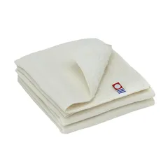 【新着商品】ブロッコリーハウス 今治タオル パイル＆ガーゼ 薄手 部屋干し 速乾 吸水 日本製 ハンカチタオル(3枚組) 25×25cm 綿100％ (アイボリー)