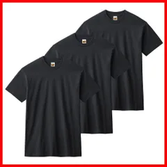 【人気商品】クルーネック よれにくい 綿100％ 1枚でも着用可 3枚組 Tシャツ兼用可 H15133 インナーシャツ 厚手 メンズ G.T.HAWKIN (グンゼ)