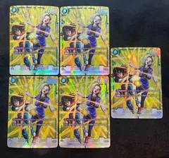 【即購入可能】 ドラゴンボールカード 人造人間17号/人造人間18号 ５枚セット SR★ パラレル