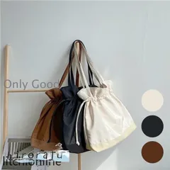 巾着 ショルダーバッグ レディース トートバッグ ナイロン 大容量