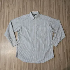 110) トミーヒルフィガー ストライプ 長袖 シャツ