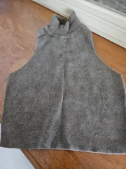 ZARA クロップドニット トップス