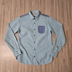 90 95) トミーヒルフィガー 長袖シャツ ミント