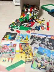 ヴィンテージ LEGOブロック 1箱 (ドラゴン、悪魔、サメ、レーシングなど多様)