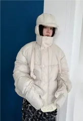 (新品) ダウン+帽子+手袋セット