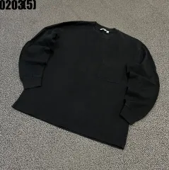 UNIQLO ブラック ポケット 長袖 Tシャツ M 0203