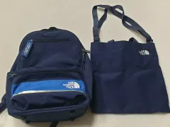 THE NORTH FACE ザノースフェイス バックパック + トートバッグ ネイビー セット 小学低学年用