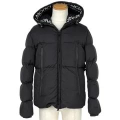 モンクレール MONCLER モンクラ ダウンジャケット MONTCLA 防寒 アウター ダウンジャケット ブラック メンズ 【中古】