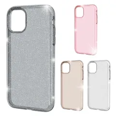 iPhone 15 ケース カバー 背面タイプ glitter tpu case TPU素材 クリアケース 透明ケース ラメ キラキラ グリッター シャイニー